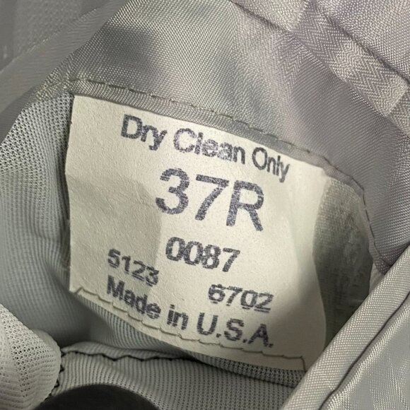 Vintage Pierre Cardin Tuxedo Dinner Jacket Blazer Men's 37R Black Made in USA - Picture 14 of 16